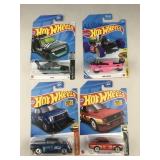 4 new hotwheels