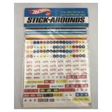 vintage hotwheels car stickers