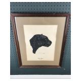 black jaguar artist signed print