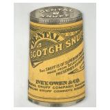 dental snuff notebook advertising