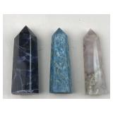 set of crystals