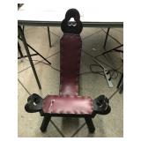 antique birthing chair