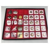 collection of pendants and miniatures