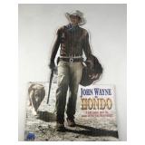 john wayne hondo ad card