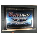 Super Bowl XLII Coors Light Mirror