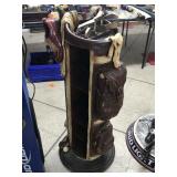 Golf Bag Display Shelf