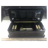 Wooden Music Box Wind Up
