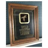 Wild Turkey Liqueur Framed Mirror