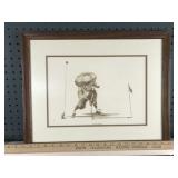 Putting Through Framed Art