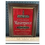 Canadian Masterpiece Imported Whiskey Mirror