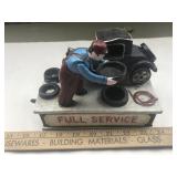 Cast Iron Full Service Car Bank