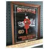 Beefeater Framed Mirror