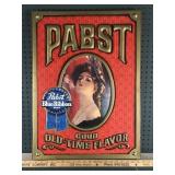 Pabst Blue Ribbon Plastic Sign