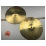 Pair of Royce Cymbals