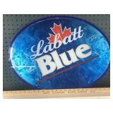 Labatt Blue Oval Sign