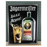 Jagermeister Tin Sign