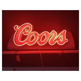Coors Neon Sign