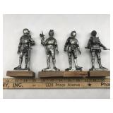 4 Small Suits of Armor