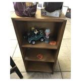 Wooden Display Shelf No Contents