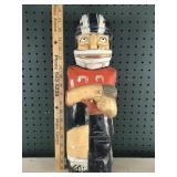 Wooden Football Bottle Holder