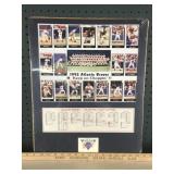1992 Atlanta Braves Dream Team Poster