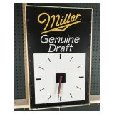 Miller Genuine Draft Clock
