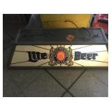 Miller Lite Beer Pool Table Light