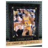 Byron Scott LA Lakers Autographed Photo