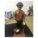 Golfing Statue