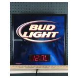 Bud Light Clock