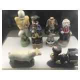 6 Liquor Decanters