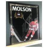 Canada Molson Ice Hockey Mirror