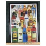 Framed Liquor Bottles Puzzle