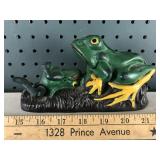 Cast Iron Frog Bank
