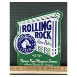 Rolling Rock Extra Pale Beer Tin Sign