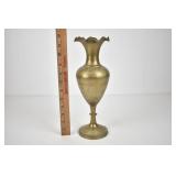 12" Brass Vase