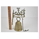 Vintage Brass Angel Bell with Hanger