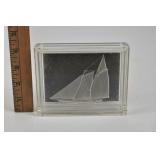 Sailboat Yacht Clear Box