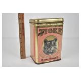 Tiger Chewing Tobacco Tin