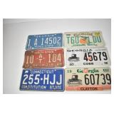 6 License Plates