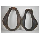 2 Old Horse Collars
