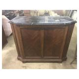 Indoor Wooden Bar with hard top