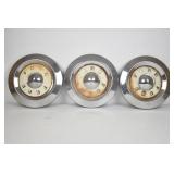3 Ford Hubcaps