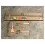 Hanging Shop Shelves 2 boxes