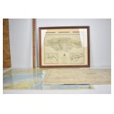 Lot of Vintage Maps