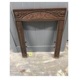 Iron Decorative Fireplace Cover