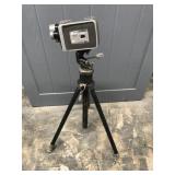 Vintage Kodak Brownie Reel Camera with Tripod