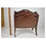Wooden Magazine Rack