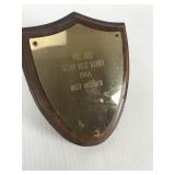 PD Soapbox Derby 1966 Award Plaque