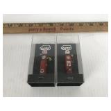 2 Scale Model Texaco Pump Ornaments